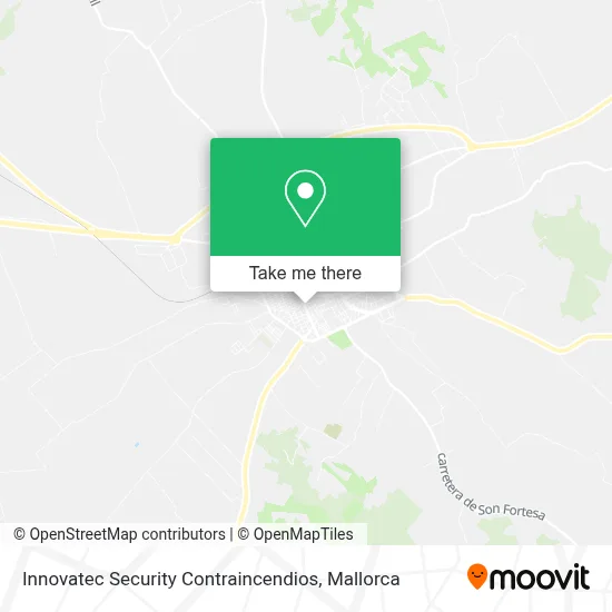 Innovatec Security Contraincendios map