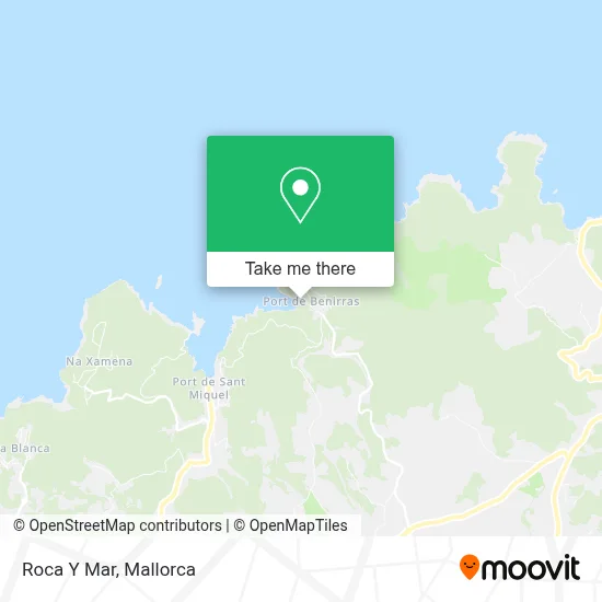 Roca Y Mar map