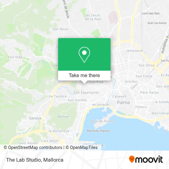 The Lab Studio map