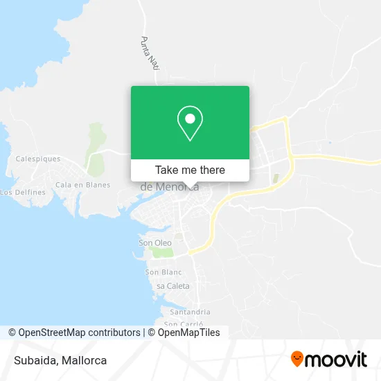 Subaida map