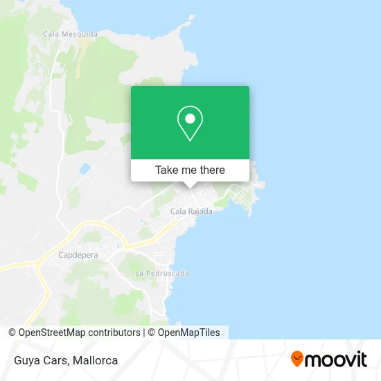 Guya Cars map