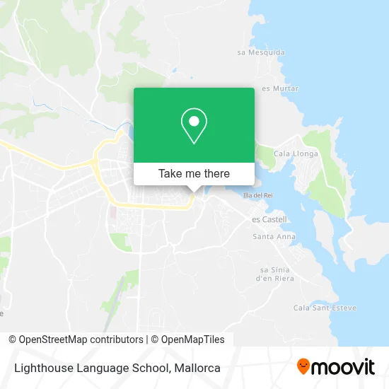 Lighthouse Language School map
