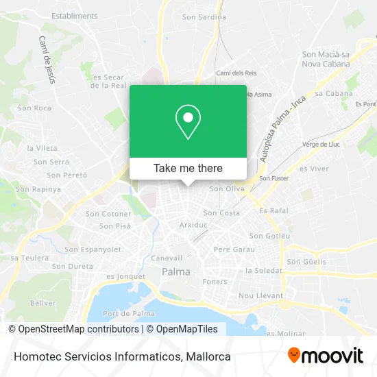 Homotec Servicios Informaticos map