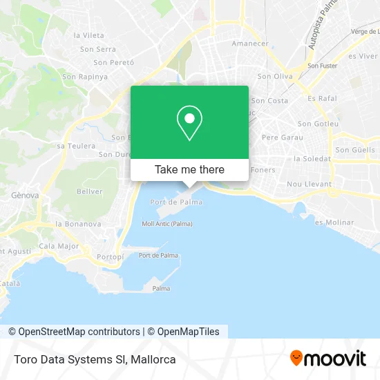 Toro Data Systems Sl map