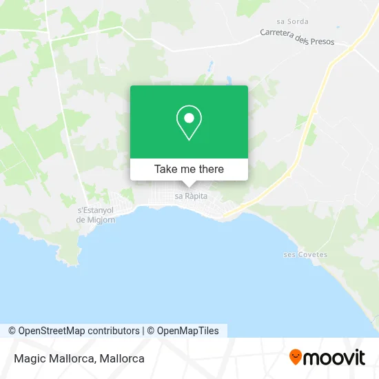 Magic Mallorca map
