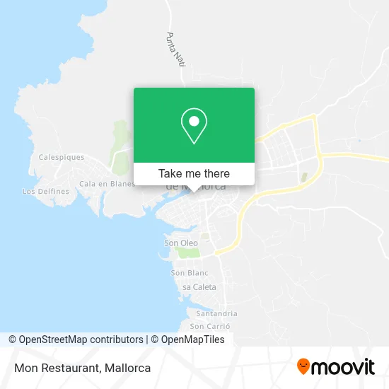 Mon Restaurant map