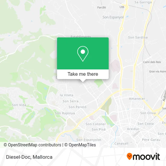 Diesel-Doc map