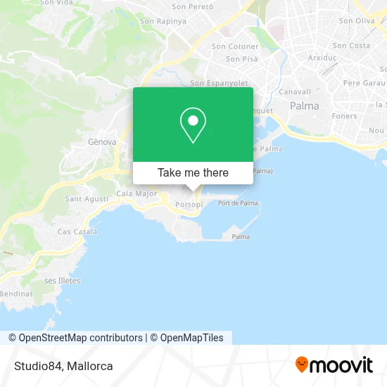 Studio84 map