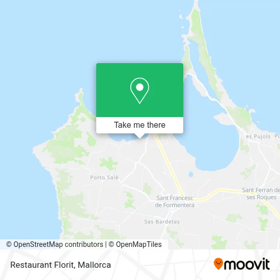 Restaurant Florit map