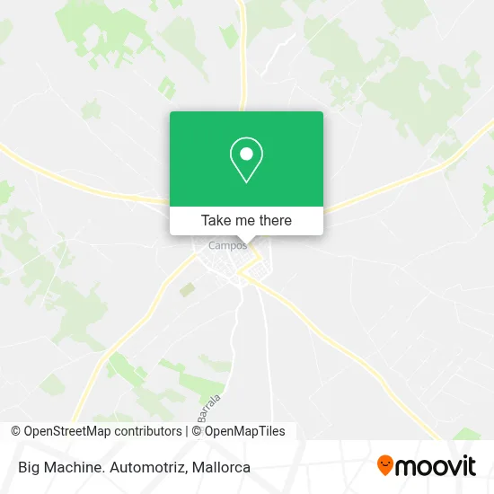 Big Machine. Automotriz map