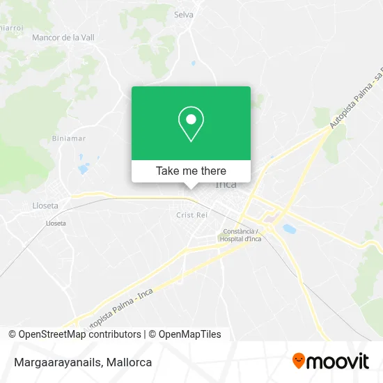 Margaarayanails map