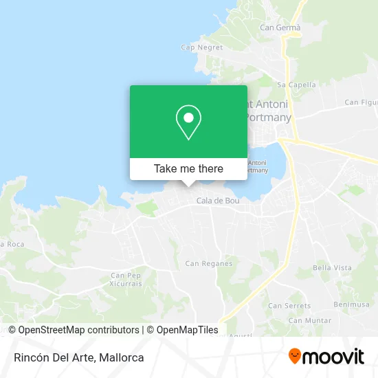 Rincón Del Arte map