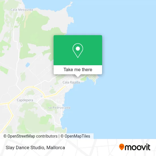 Slay Dance Studio map