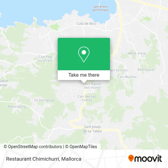Restaurant Chimichurri map