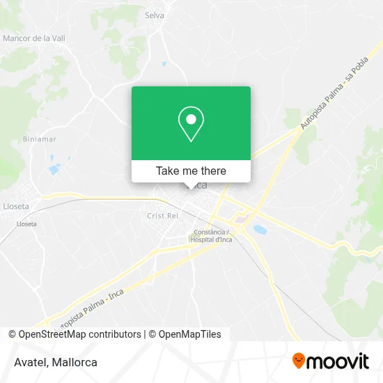 Avatel map