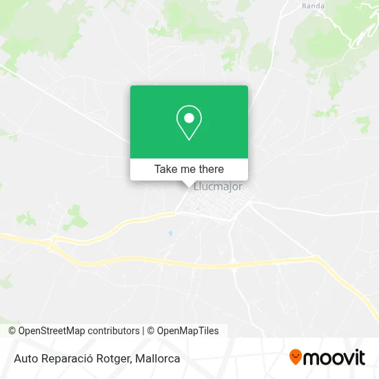 Auto Reparació Rotger map