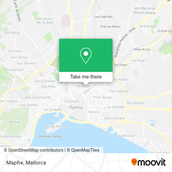 Mapfre map
