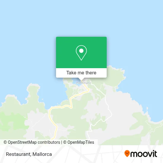 Restaurant map