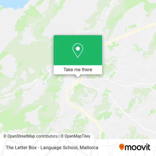 The Letter Box - Language School map