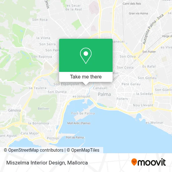 Miszelma Interior Design map