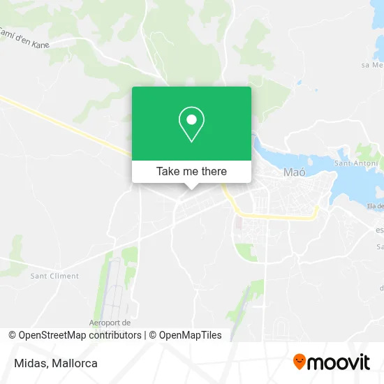Midas map