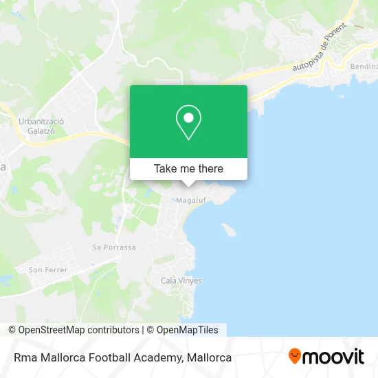 Rma Mallorca Football Academy map