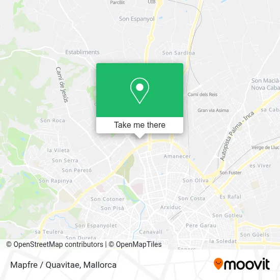 Mapfre / Quavitae map
