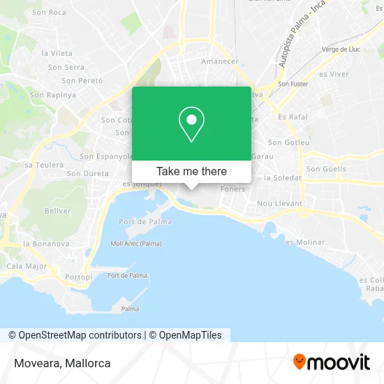 Moveara map
