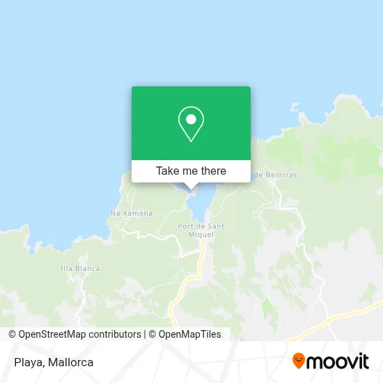 Playa map