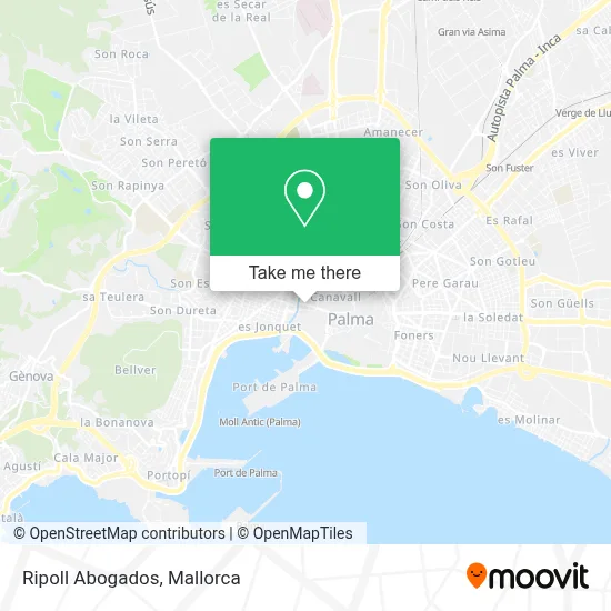 Ripoll Abogados map