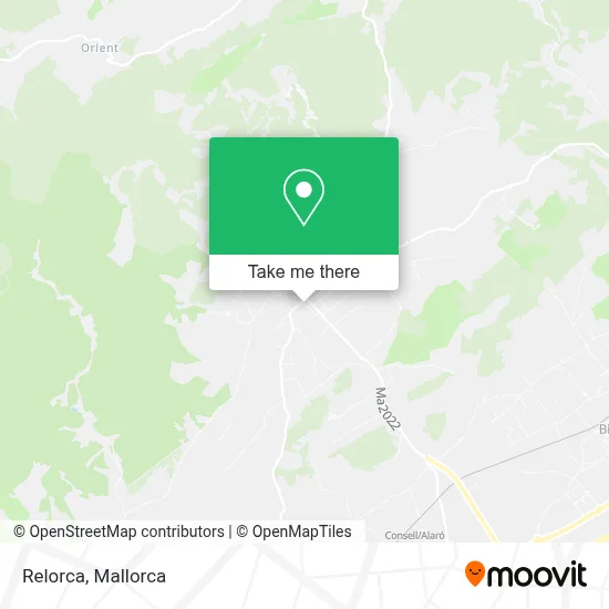 Relorca map