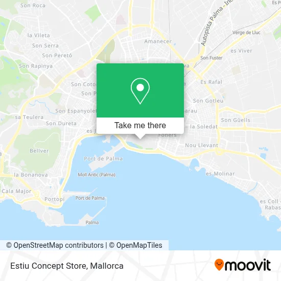 Estiu Concept Store map