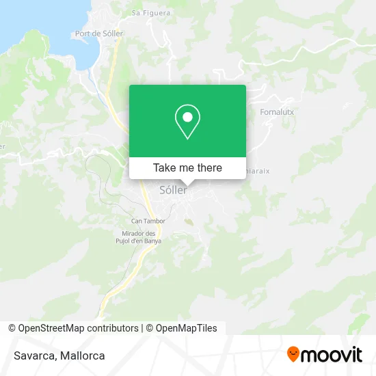 Savarca map