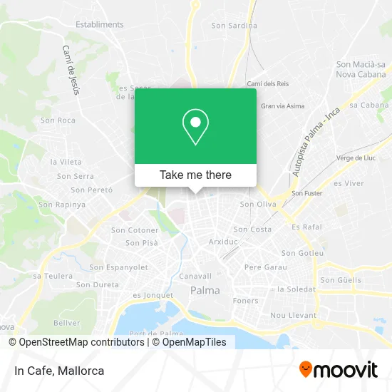 In Café map