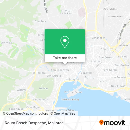 Roura Bosch Despacho map
