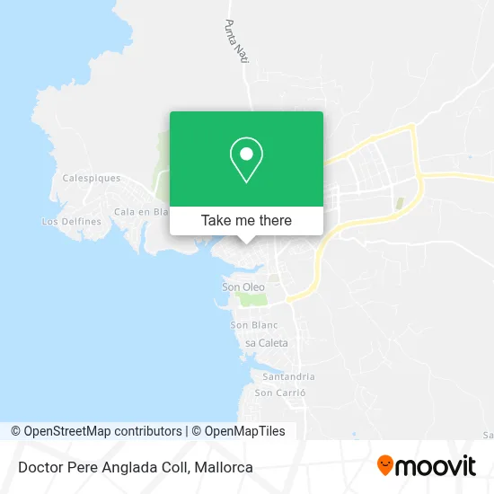 Doctor Pere Anglada Coll map