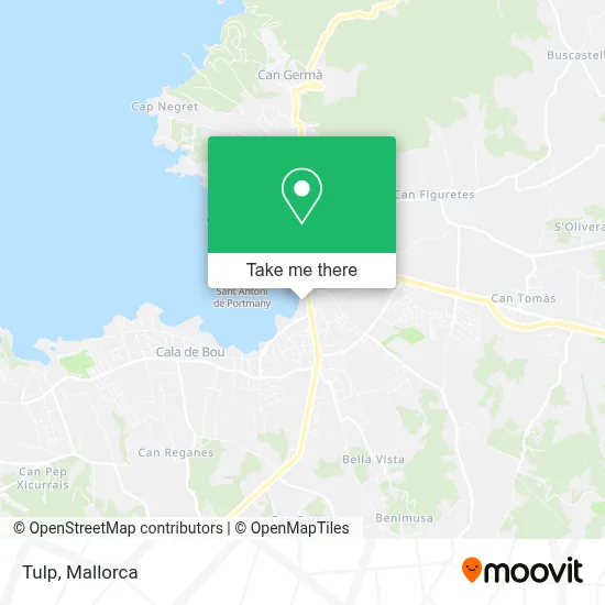 Tulp map
