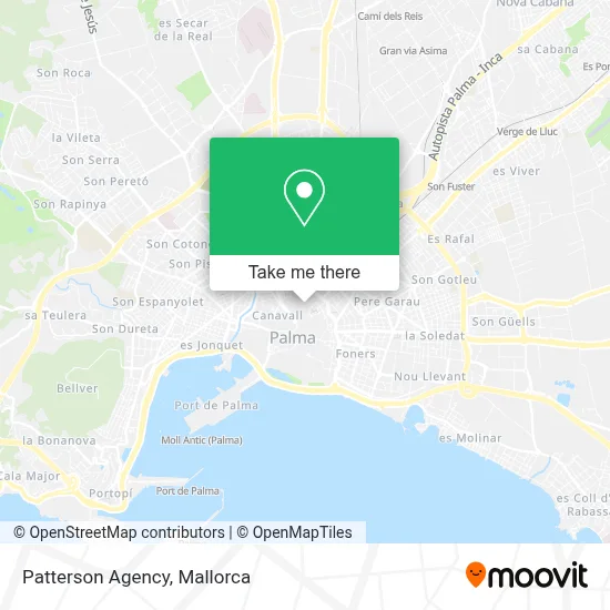 Patterson Agency map
