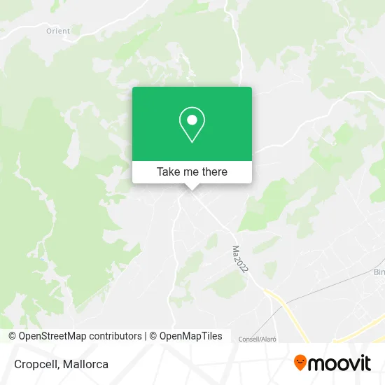 Cropcell map