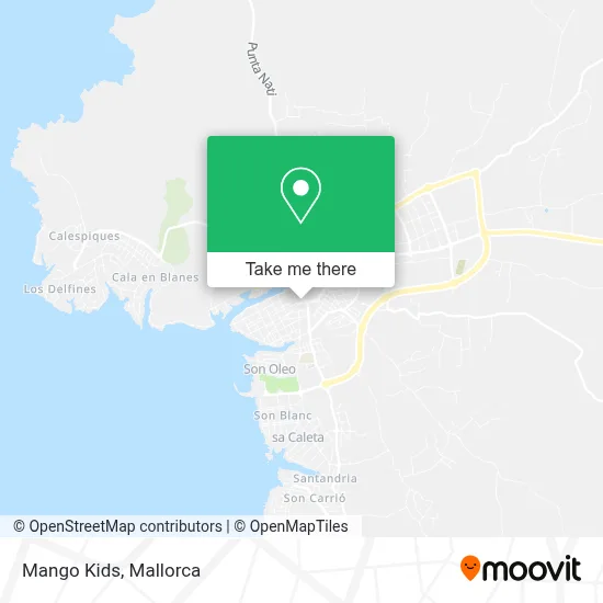 Mango Kids map