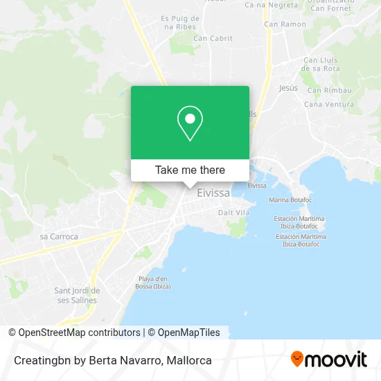 Creatingbn by Berta Navarro map