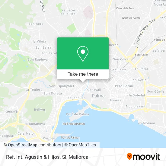 Ref. Int. Agustin & Hijos, Sl map