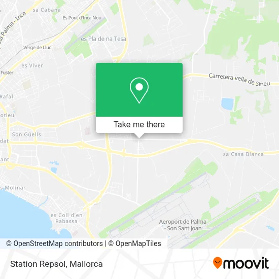 Station Repsol map