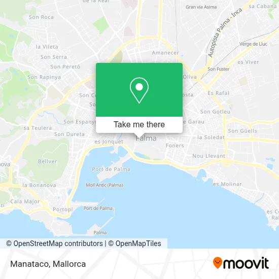 Manataco map
