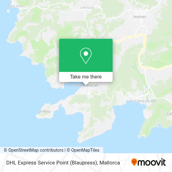 DHL Express Service Point (Blaupress) map