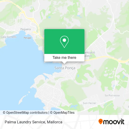Palma Laundry Service map