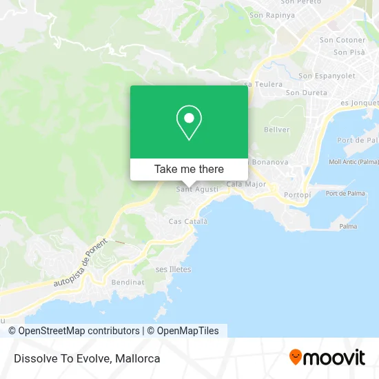 Dissolve To Evolve map