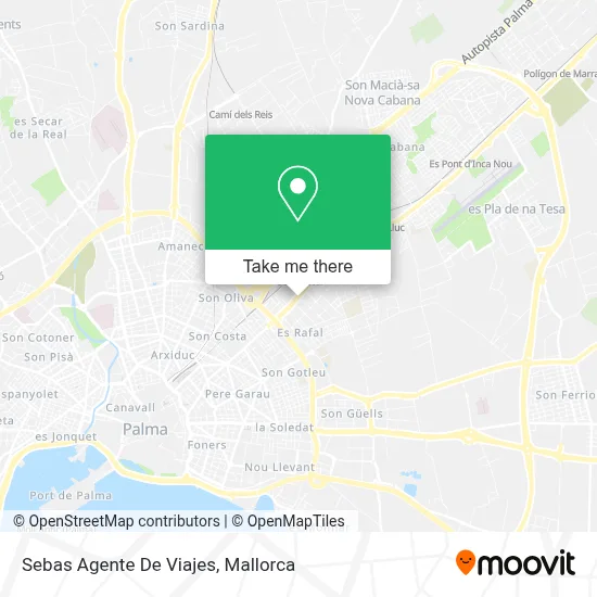 Sebas Agente De Viajes map