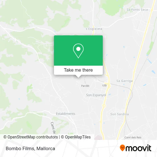 Bombo Films map