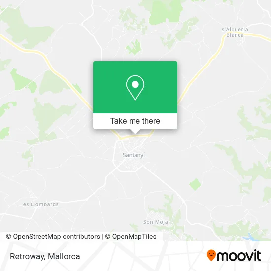 Retroway map